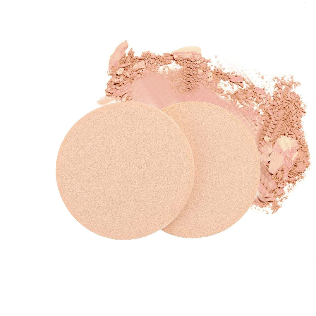 round sponges foundation blender facial powder puff makeup blush applicators 6bags,36pcs(6pcs/bag)