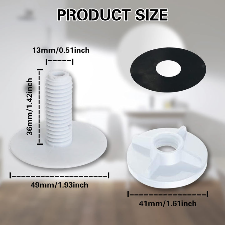 binyu Kitchen Sink Hole Cover - 4PCS Kitchen Sink Plug 