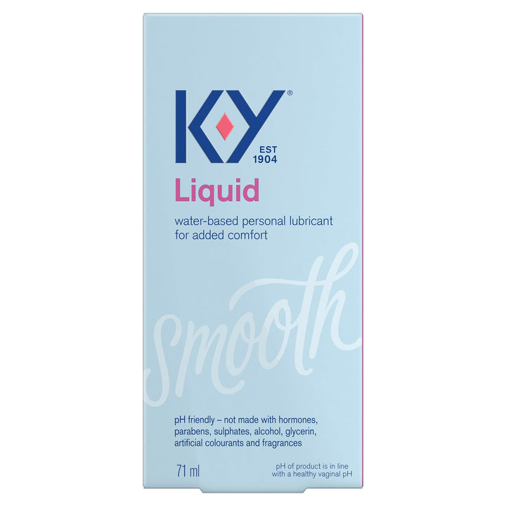 K-Y Liquid Personal Lubricant, 2.5 oz - Water Based and