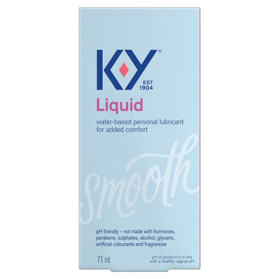 K-Y Liquid Personal Lubricant, 2.5 oz - Water Based and