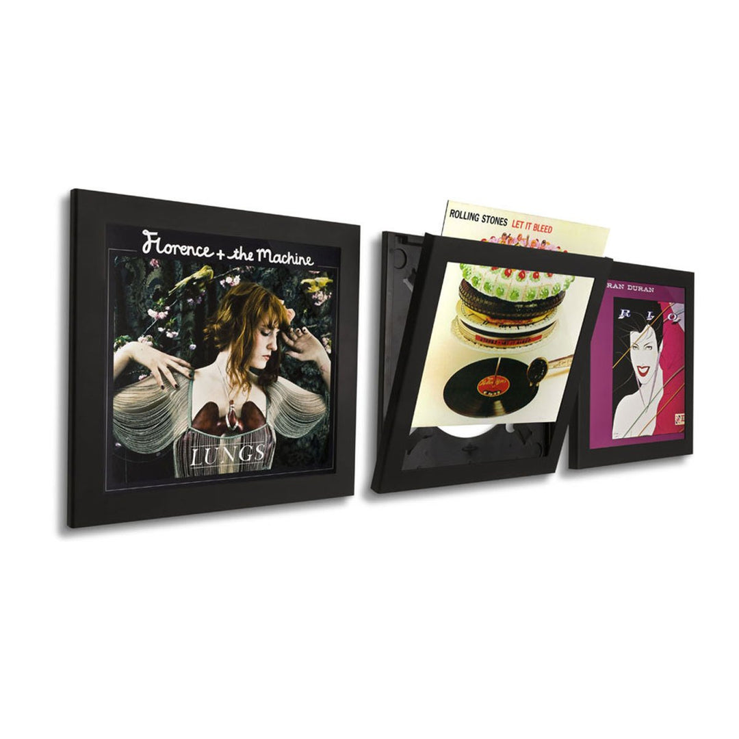 Art Vinyl Play &amp; Display Record Frame (Black) Individual