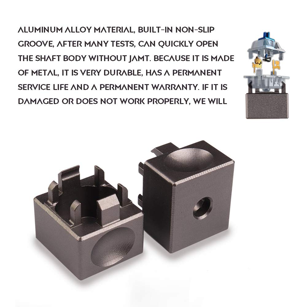 33 Switch Tester Switch Opener Acrylic Lube Station DIY Double-Deck Removal Platform Keycaps Puller for Custom Gateron Cherry Mechanical Keyboard