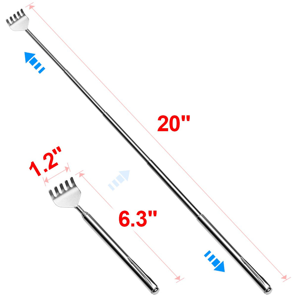 Claw Back Scratcher Extendable, Metal Portable Telescop