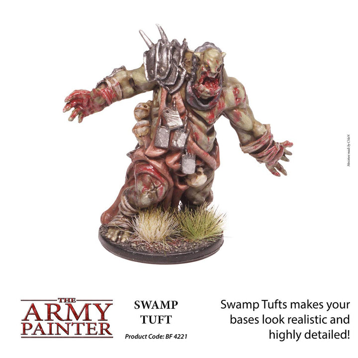 Tufts - Battlefield Tufts: Swamp Tuft, 77 Pcs, 3 Sizes -Terrain Model Kit for Miniature Bases &amp; Model Grass Tufts -Diorama Supplies &amp; Diorama Grass for Mini Basing &amp; Gaming Scenery