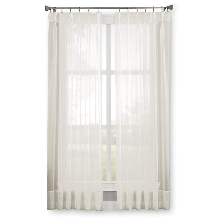Curtainworks Soho Voile Sheer Pinch Pleat Curtain Panel