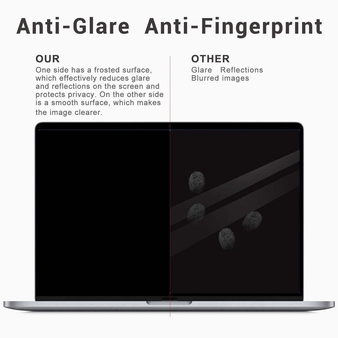 15.6 Inch Laptop Privacy Screen Filter for 16:9 Widescreen Display - Anti-Glare and Anti-Scratch Laptop Screen Protector - Blue Light Filter (15.6 in)