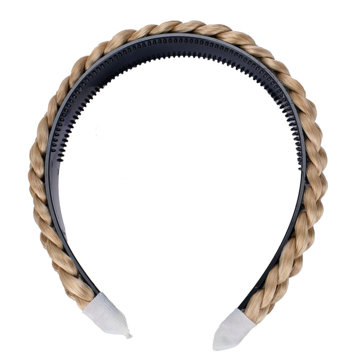 blonde # 25 / 613B HR10 : PRETTYSHOP Hair Band Plaited Braid Headband Hairpiece blonde # 25 / 613B HR10