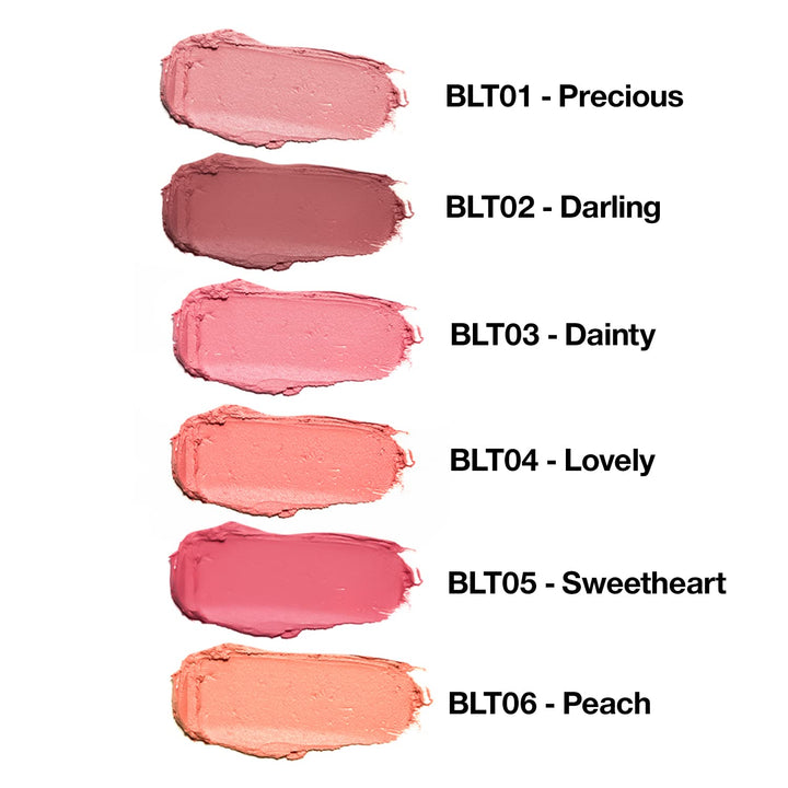 I&#39;m Blushing 2-in-1 Cheek and Lip Tint, Buildable Lightweight Cream Blush, Sheer Multi Stick Hydrating formula, All day wear, Easy Application, Shimmery, Blends Perfectly onto Skin, Lovely