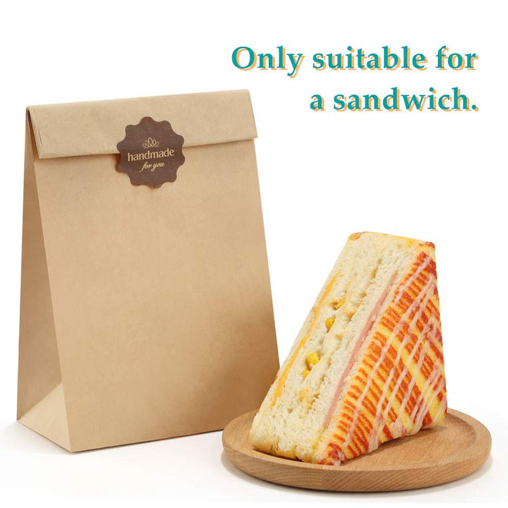 BagDream Paper Lunch Bags 4lb 100Pcs Snack Bags, Craft 