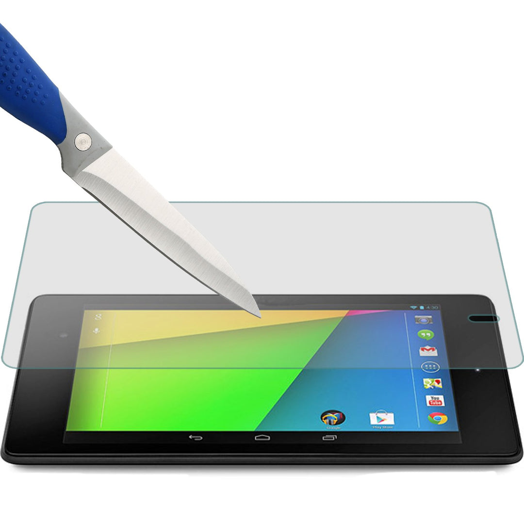 [2-PACK] Designed For Asus (Google) Nexus 7 FHD (2nd Generation) 2013 Tablet [Tempered Glass] Screen Protector with Lifetime Replacement