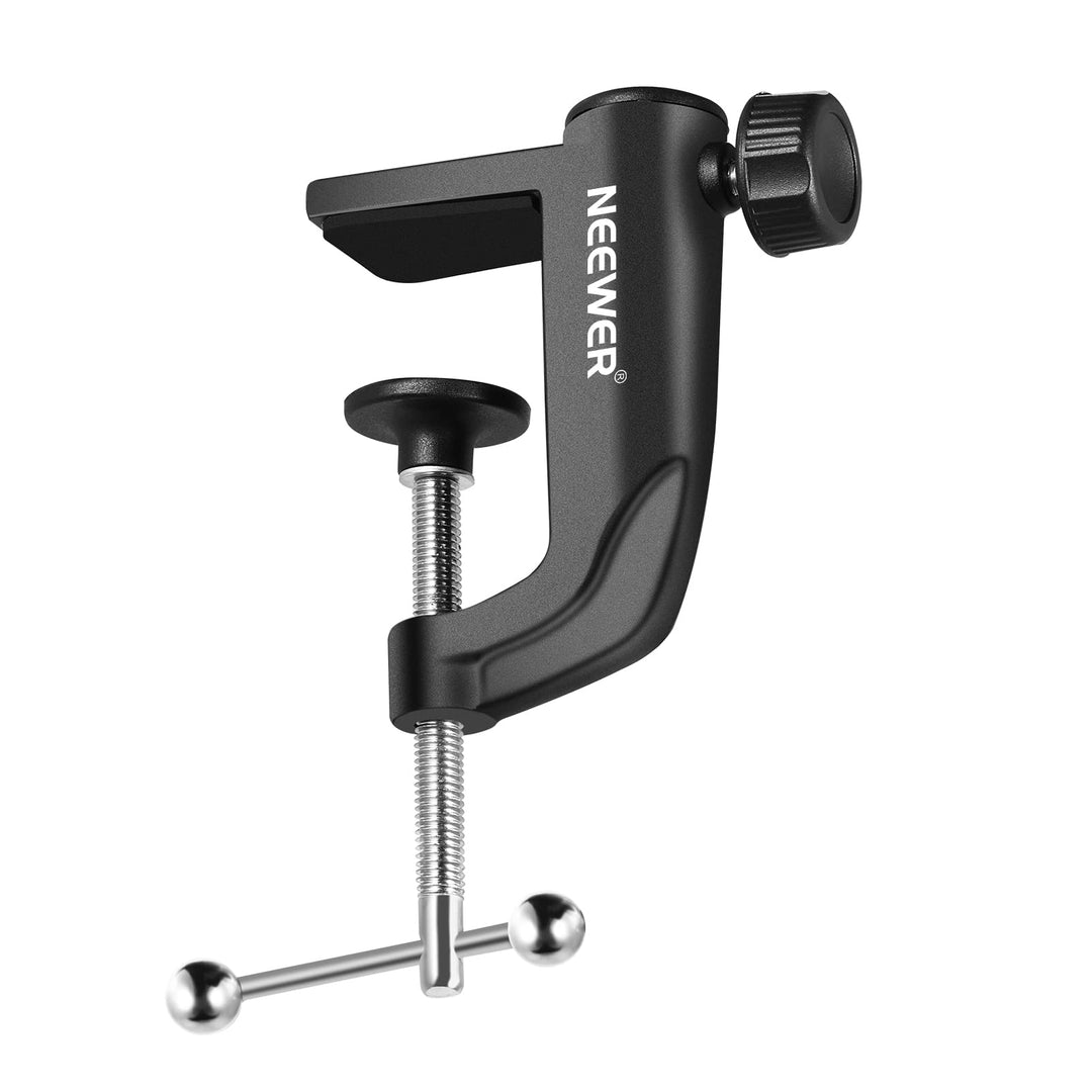 NEEWER Metal Table Mounting Clamp for Microphone Suspen