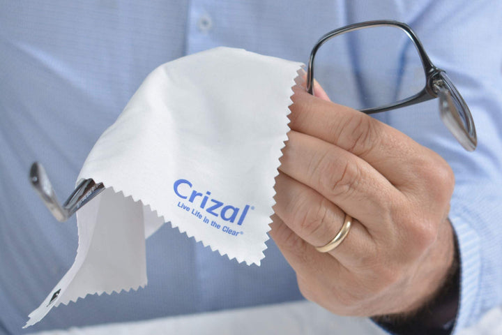 Crizal Microfiber Cleaning Cloth for Glasses, 3 Pack | 