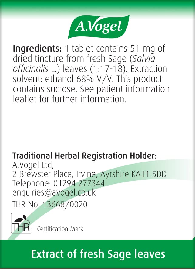 A.Vogel Menoforce Sage Tablets by A. Vogel