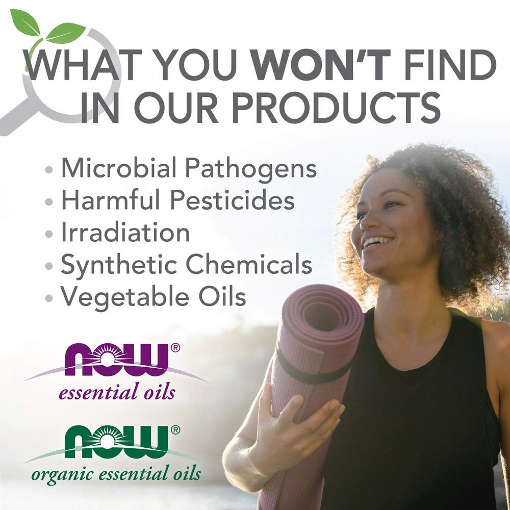 NOW Essential Oils, Peppermint Oil, Invigorating Aromat