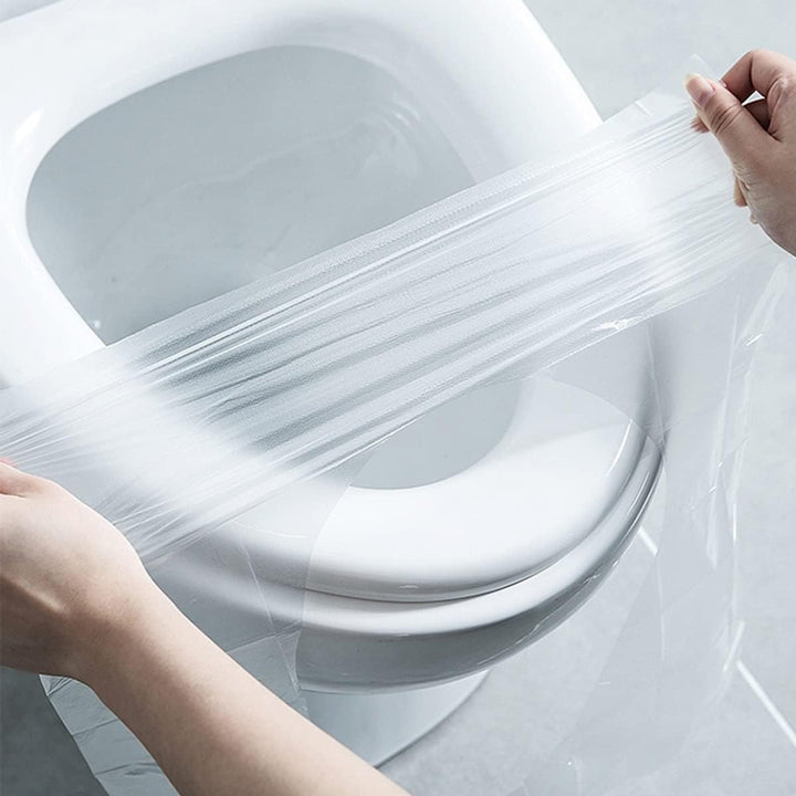 50 PCS Travel Disposable Toilet Seat Cover Waterproof Portable WC Pad Toilet Mat For Baby Pregnant Mom,Independent Packing