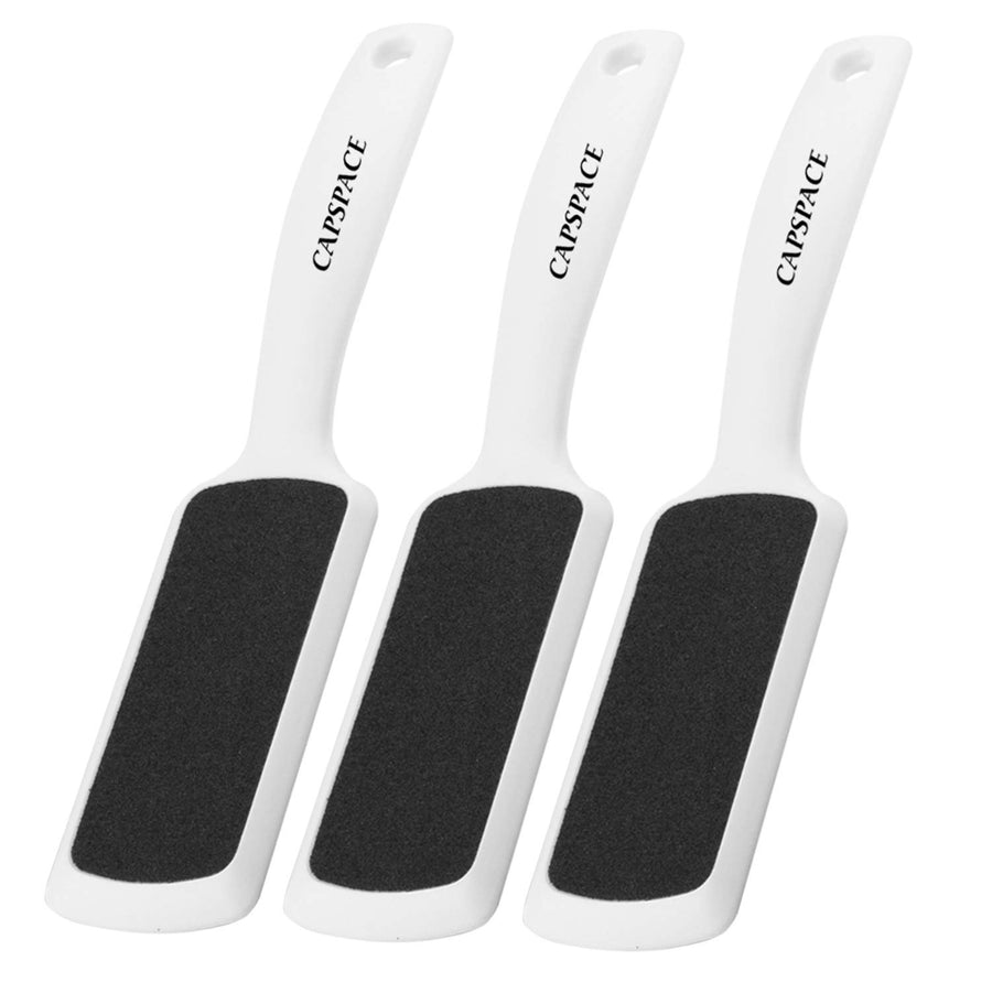 CAPSPACE 3 Pieces: Pedicurefootraspfile Callusremover, Double-Sided Colossal Foot Rasp Foot File And Callus Remover For Dead Skin (Pack Of 3)
