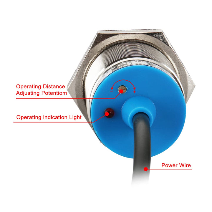 Heschen M30 Capacitive Proximity Sensor Switch Non-Shie