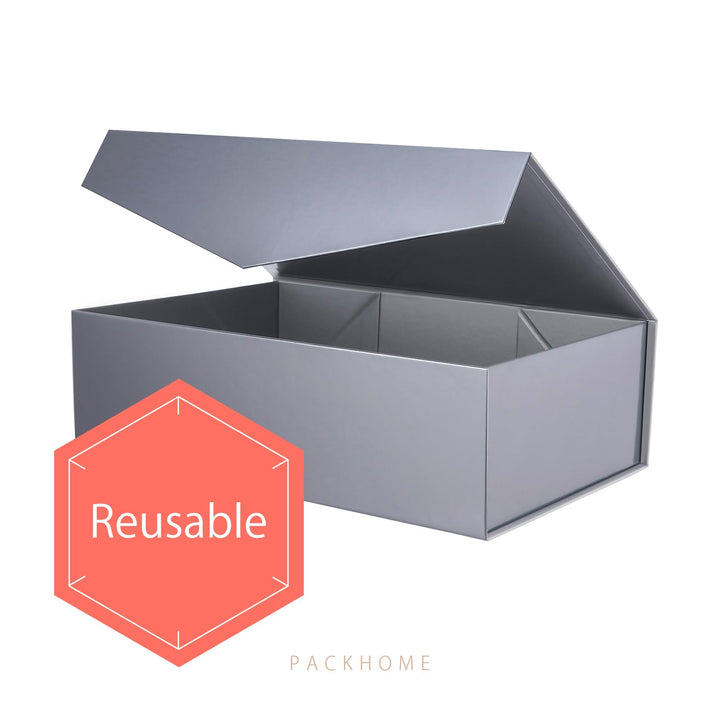 PACKHOME Gift Box 13.5x9x4.1 Inches, Large Gift Box wit