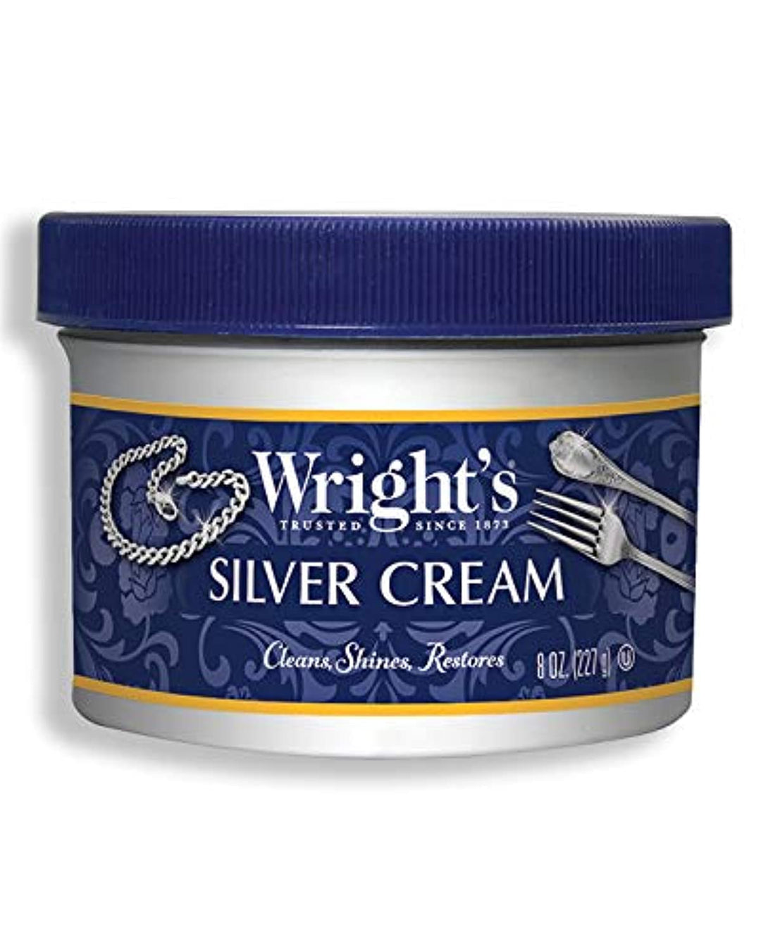 Wright&#39;s Silver Polishing Cream, 3-in-1, All-Pu