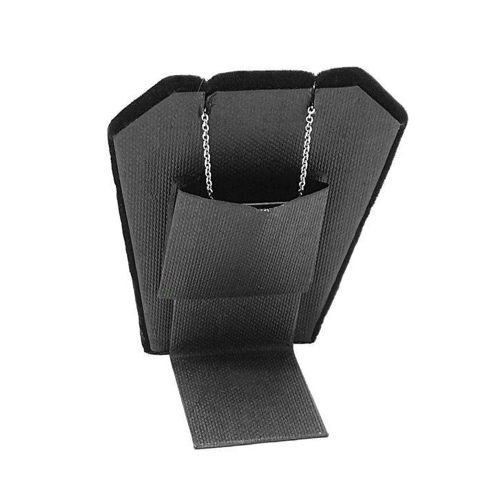 MOOCA 6 Pcs Set Black Velvet Mini Earring Stand, Jewelr