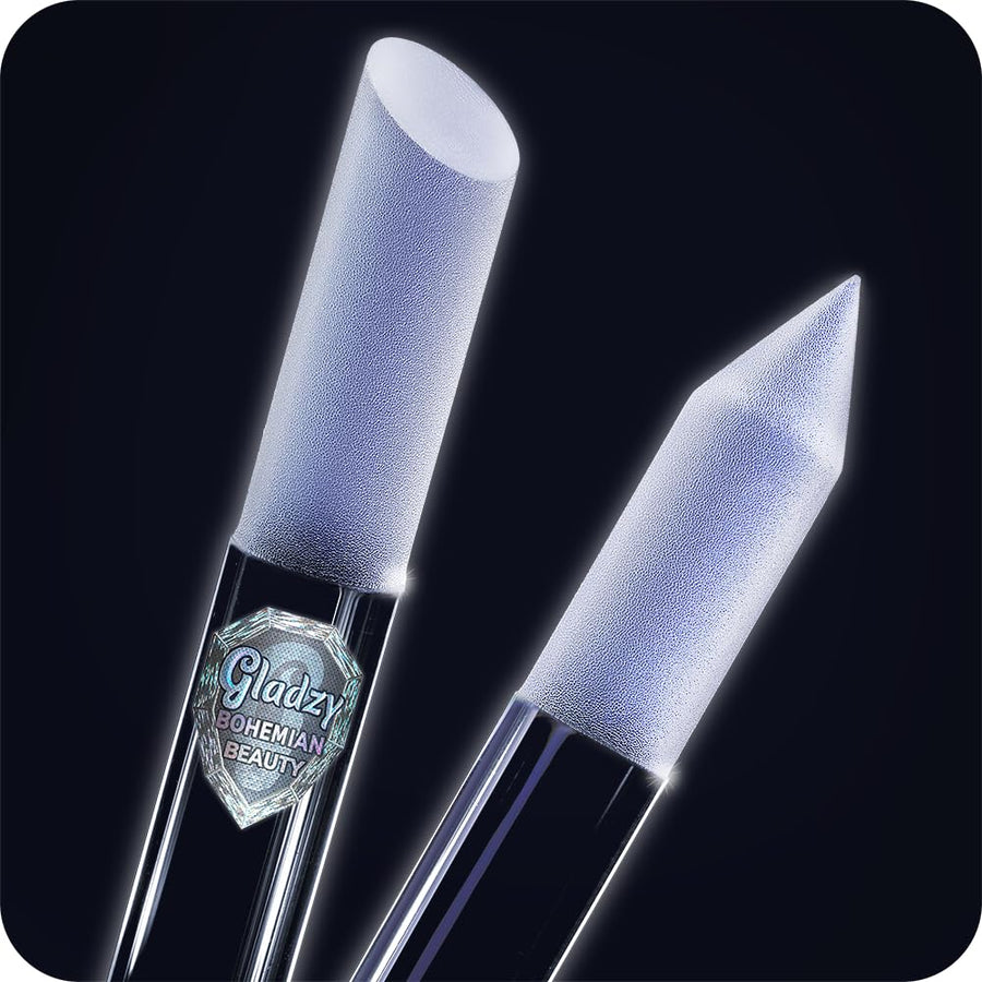 Baikal Beauty Manicure Stick: Professional Eu Quality Manicure Pedicure Tempered Glass Cuticle Pusher And Nail Trimmer Cutter, Precision Filing, Soft, Smooth, Elegant-Looking Nails, Abrasive