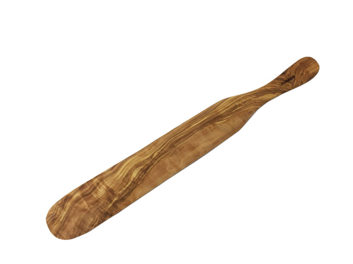 Crepe Spreader and Spatula Set - 4 Piece (7, 5, 3.5 Spreaders and 14 Spatula) Convenient Sizes to Fit Any Crepe Pan Maker; Handmade and Hand carved By Artisans.