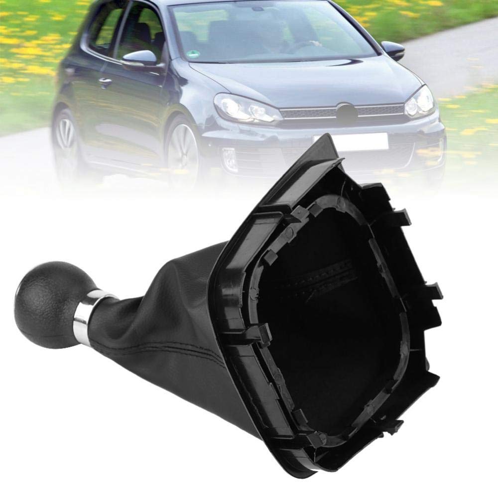 KIMISS 6 Speed Car Gear Shift Knob Lever Stick Gaitor B