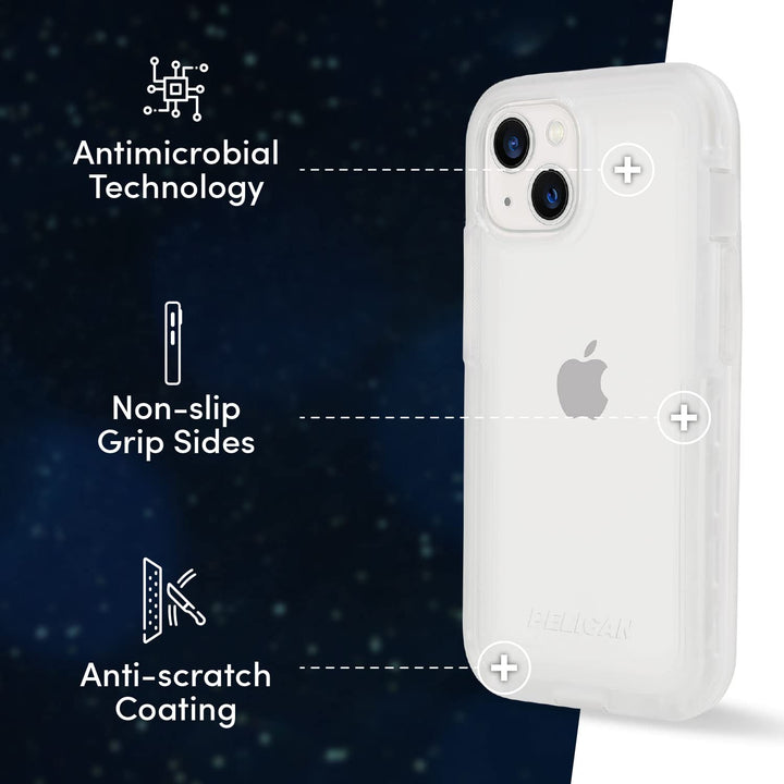 Pelican Voyager Series - iPhone 13 Case [Wireless Charg