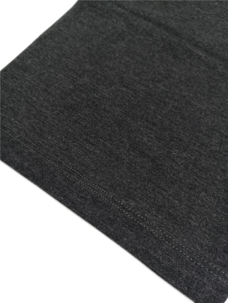 Women&#39;s Capri Leggings Plus Size Stretch and Comfy High Waisted Three-Quarter Leggings Plus Black