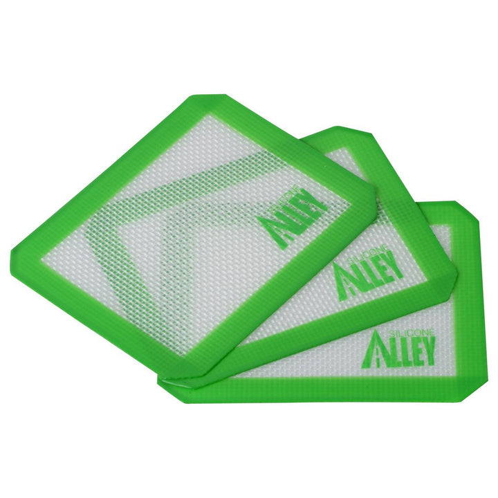 Silicone Alley, 3 Non-stick Silicone Mat Pad, Small Rec