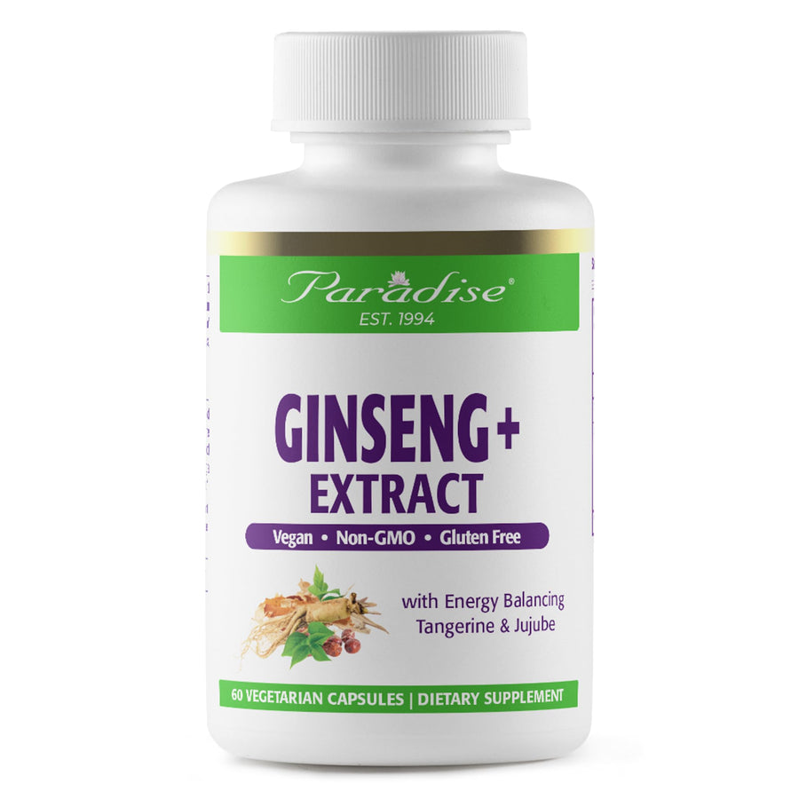 Paradise Herbs Ginseng Root Extract for Energy & We