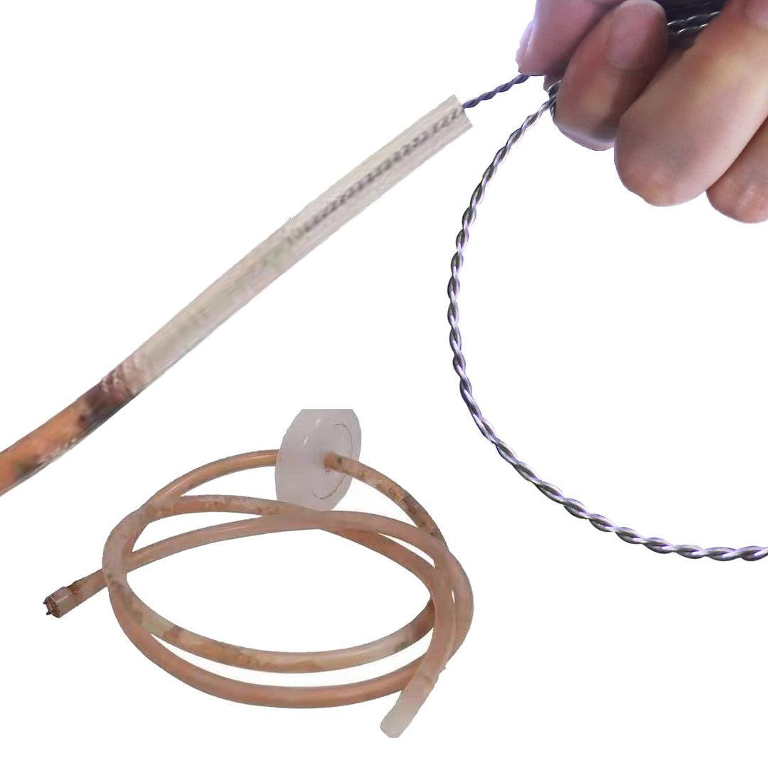 Flexible Drain Brush-Extra Long Nylon Cleaner for Cleaning Plumbing Sink Fridge Skinny Pipe Air Tube Hose Dredging Tool 143cm/56 inch (1 PCS)