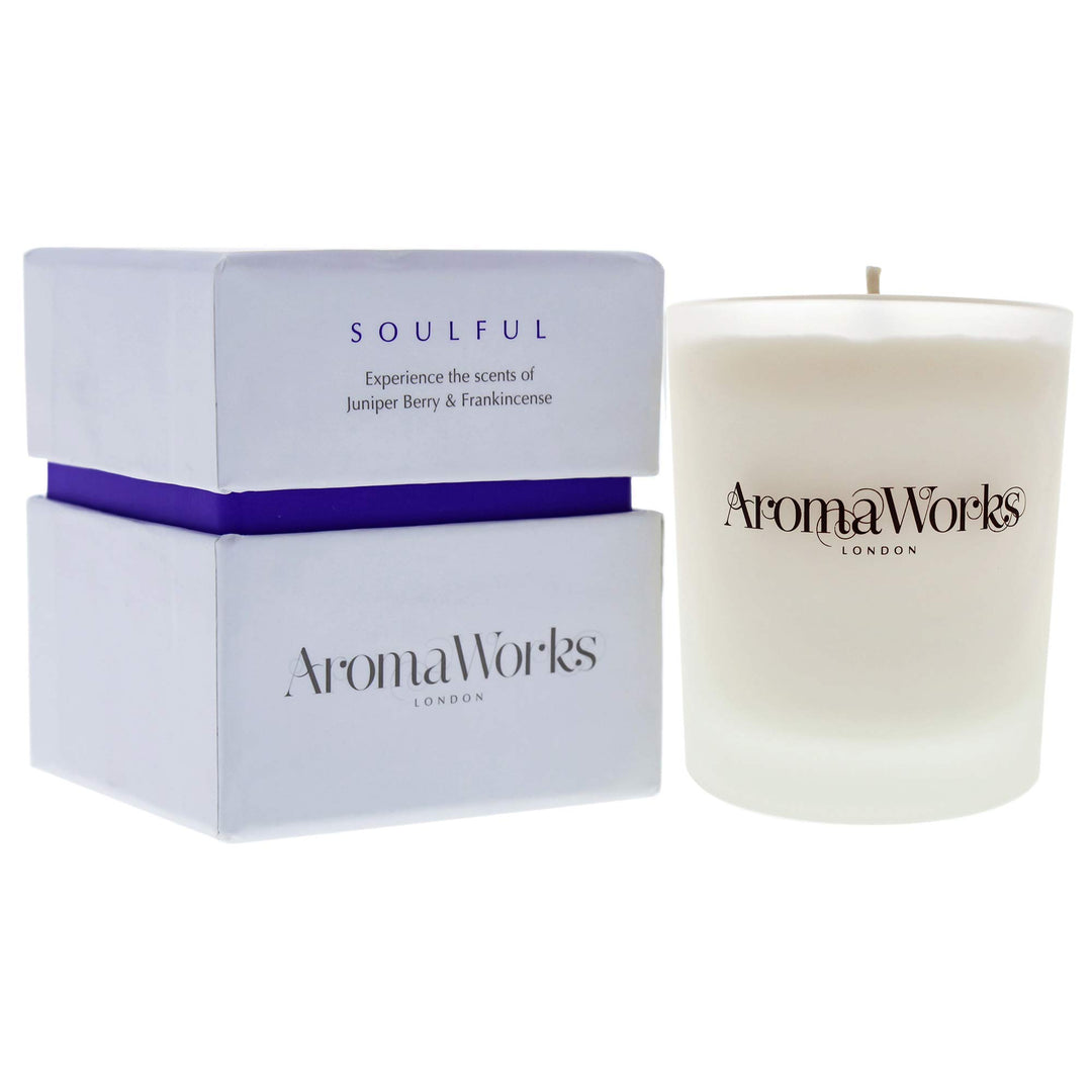 Aromaworks Soulful Candle - Lifts Mood and Invigorates 