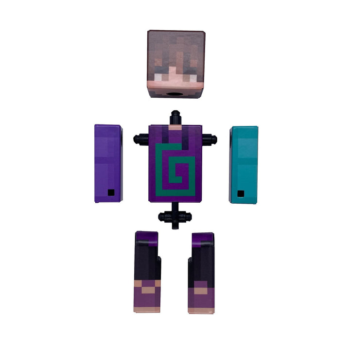 Purple Punk Action Figure