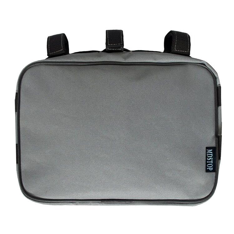 Passenger Grab Handles Storage Bag Fits for 1965-2017 Jeep Wrangler JK TJ YJ CJ MINGLI &amp; 2020 Jeep Gladiator JT, Multi-purpose Storage Pouch Organizer, Mesh Polyester Dash Tools Bag (Grey)