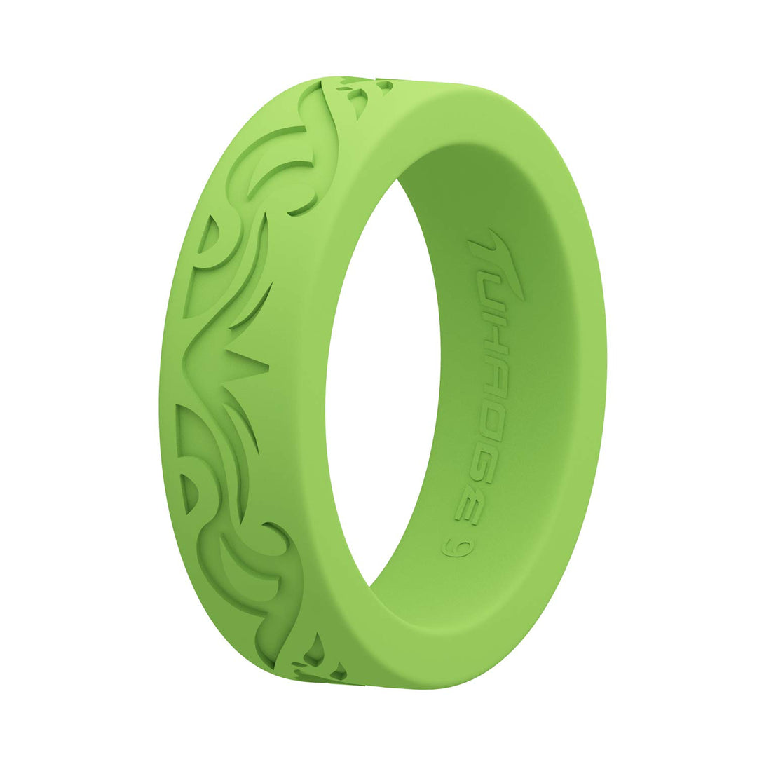 Tuhaoge Silicone Wedding Ring for Women and Men Silicon