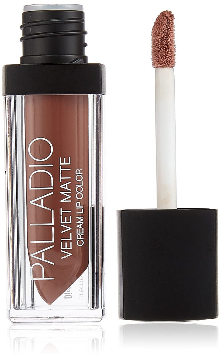 Beauty Velvet Matte Cream Lip Color, 4.16g(Brown), Chiffon (B0799PDQXL)