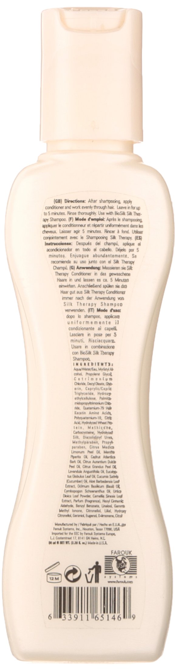 Biosilk Silk Therapy Conditioner 2.26 Ounce
