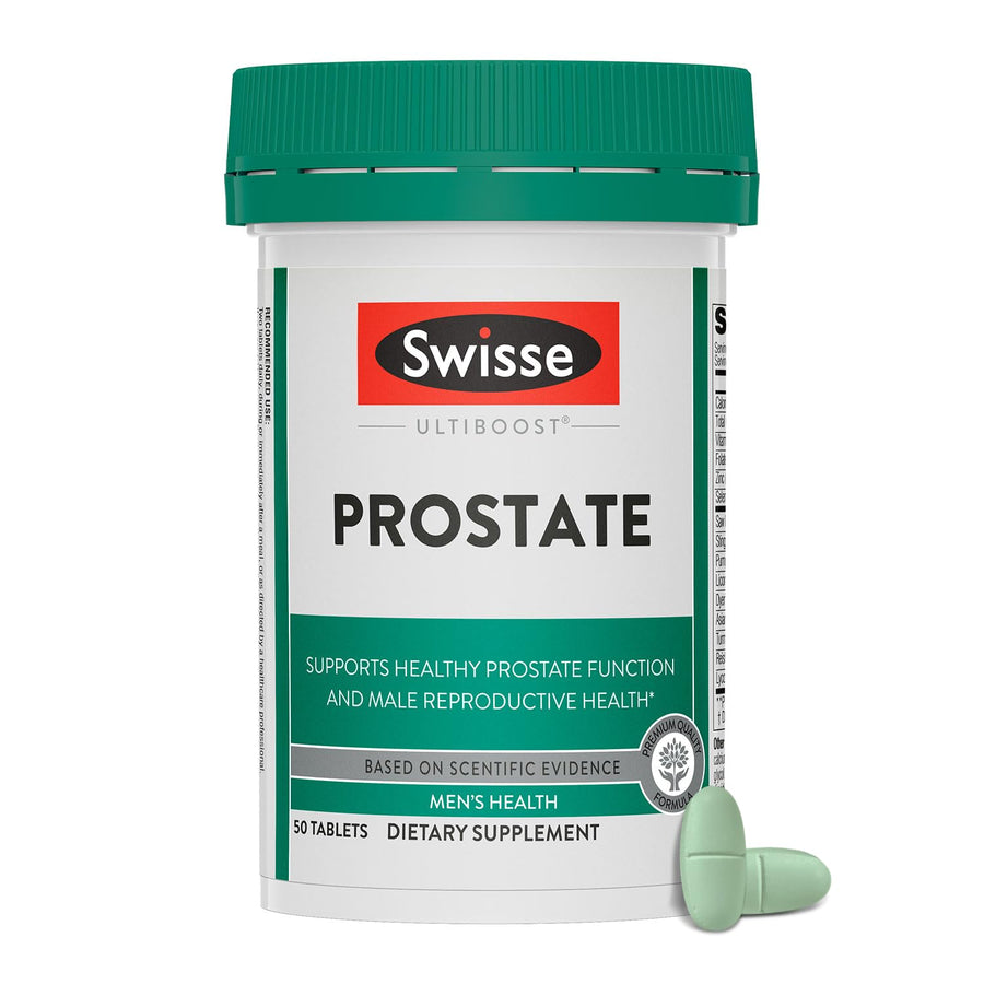 Saw Palmetto Prostate Supplement for Men | Reproductive Health & Prostate Support with Zinc, Selenium & Stinging Nettle | 50 Tablets