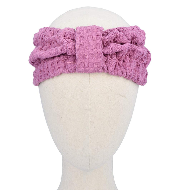 Hair Drying Towel &amp; Headband for Women Washing Face and Makeup Absorbent Hair Wrap Turban Quick Dry Microfiber Hair Towels Fast Drying for Curly Long Thick Hair Gifts for Girls (Towel+Headband)