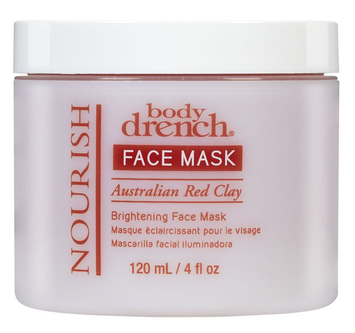 Nourish Australian Red Clay Brightening Face Mask, 4 oz