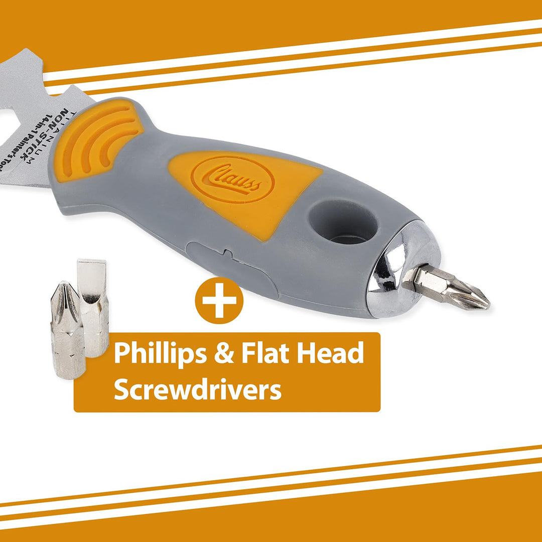 18856 14-in-1 Titanium Non-Stick Painter&#39;s Tool with Philip&#39;s and Flat-Head Driver