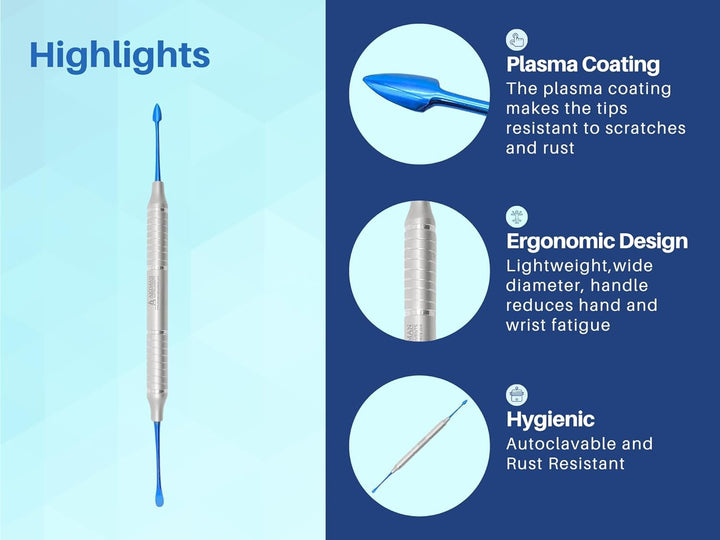 Buser Elevator Periosteal Elevator | Molt 9 Elevator | Root Elevators |Extraction Elevator | Periosteum Elevator