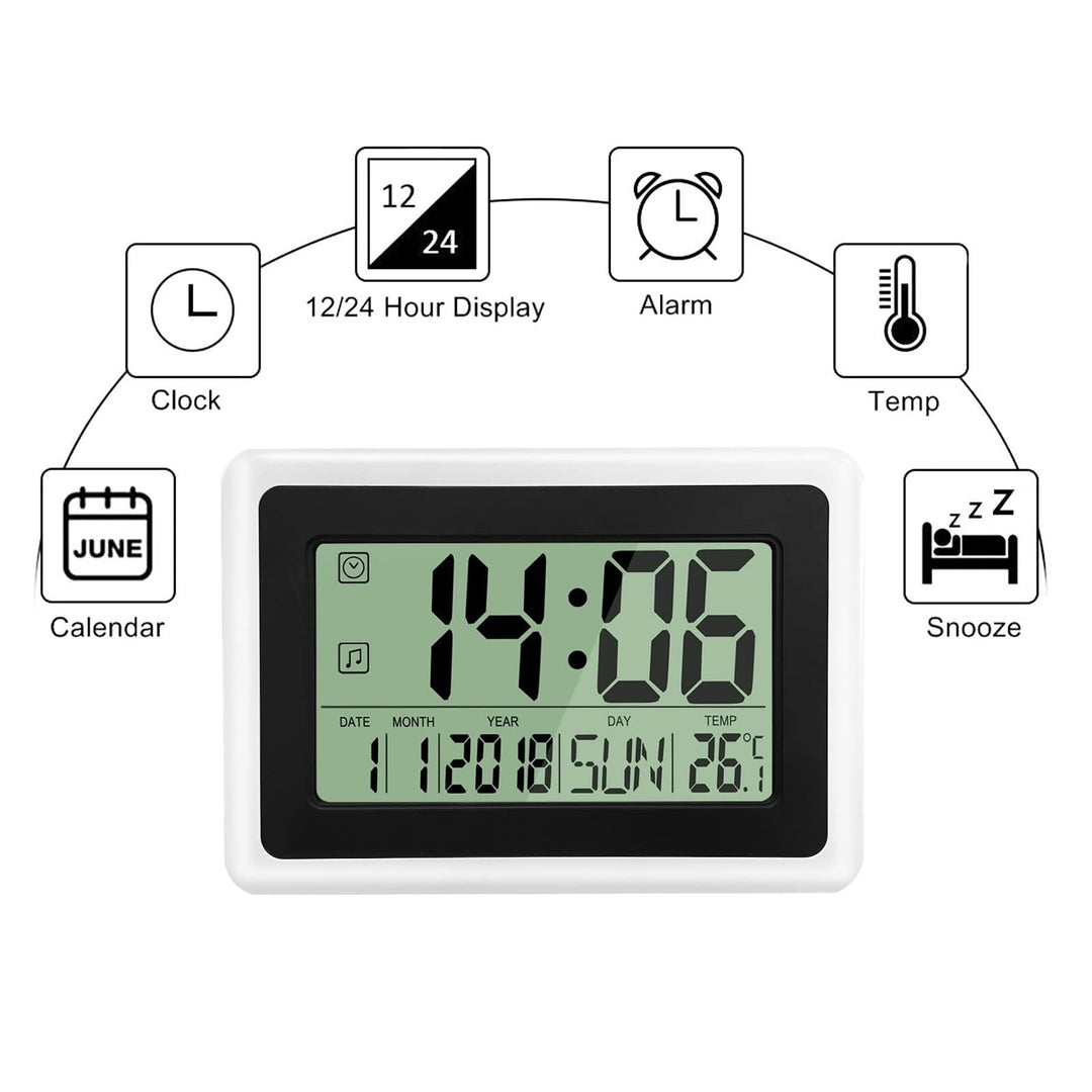 Large Clock (Black/White)