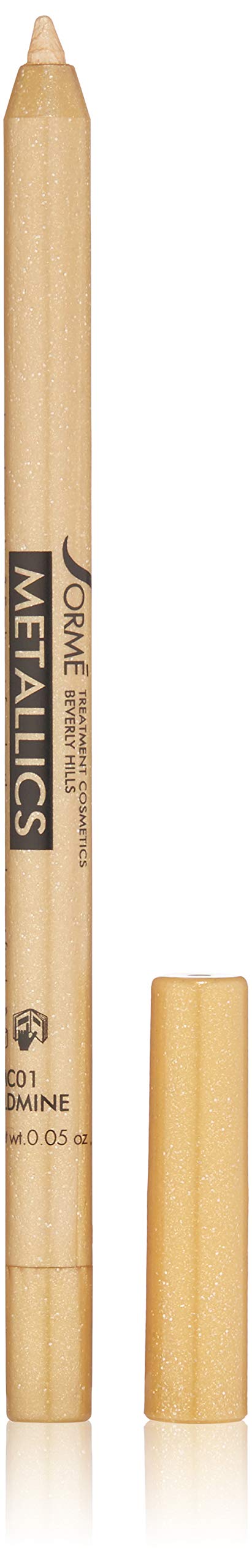 Sorme&#39; Treatment Cosmetics Metallic Eyeliner, Goldmine, 0.05 oz.
