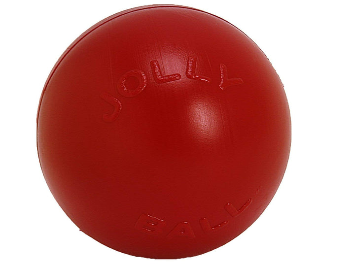 Push-n-Play Ball Dog Toy, 10 Inches/Large, Red (310 RD)