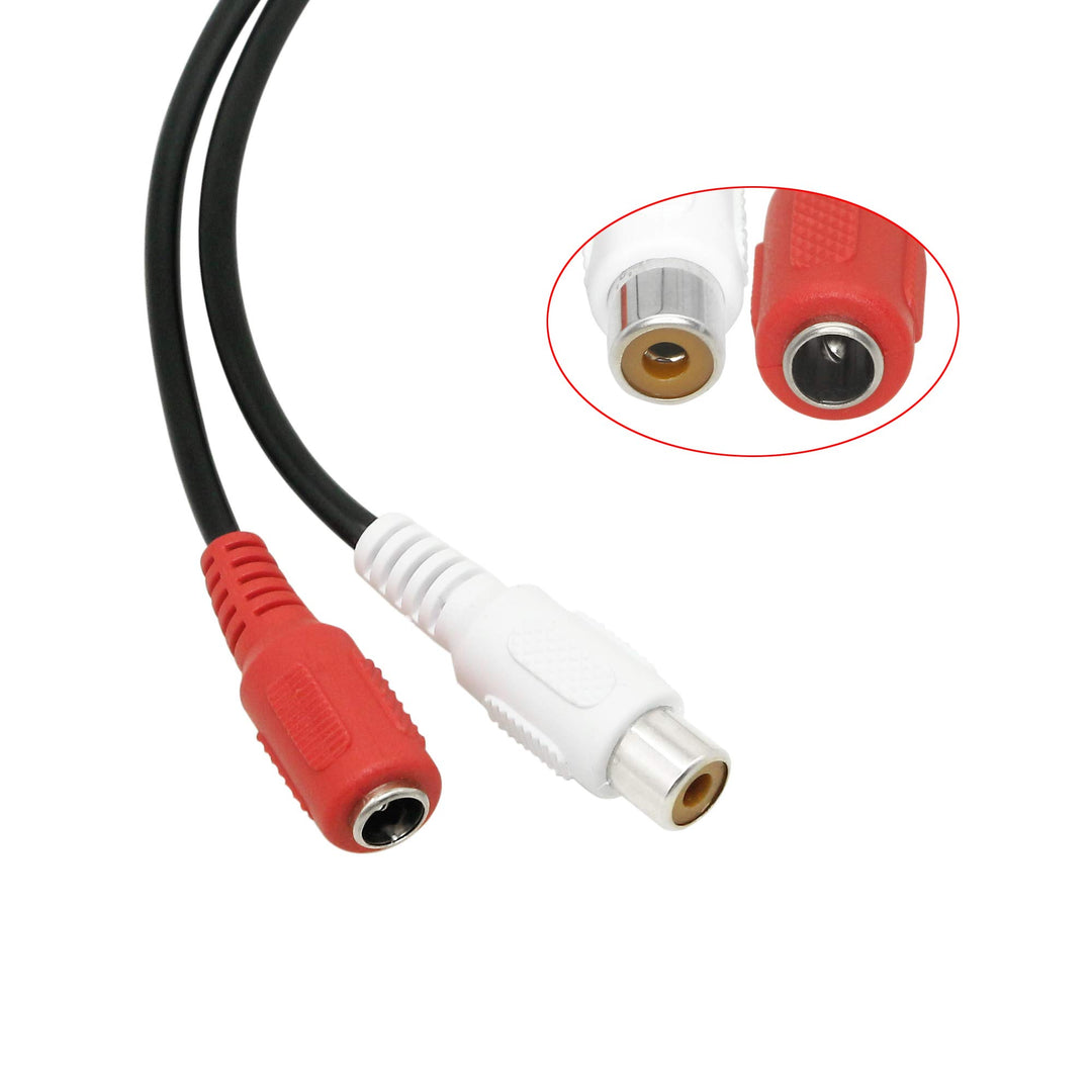 XMSJSIY CCTV Microphone,Pickup Audio Mic,Sound monitor 