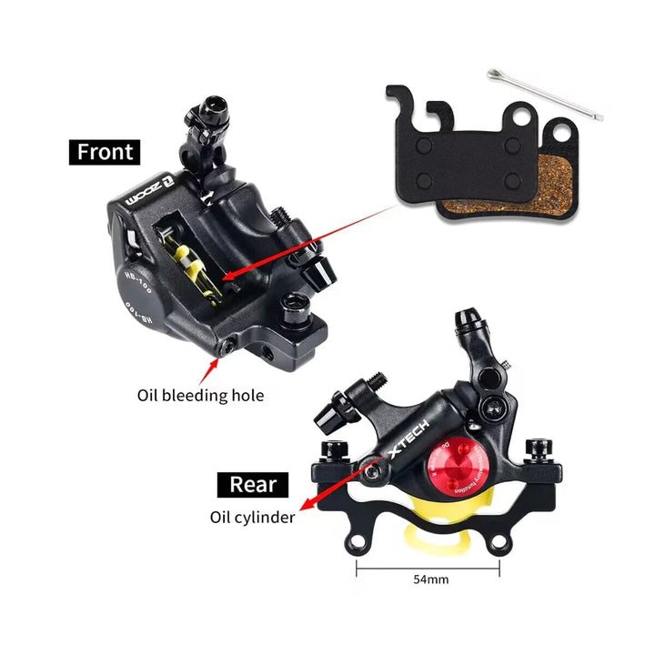 CNC MTB Hydraulic Disc Brake,Bike Disc Brake Rear Line 