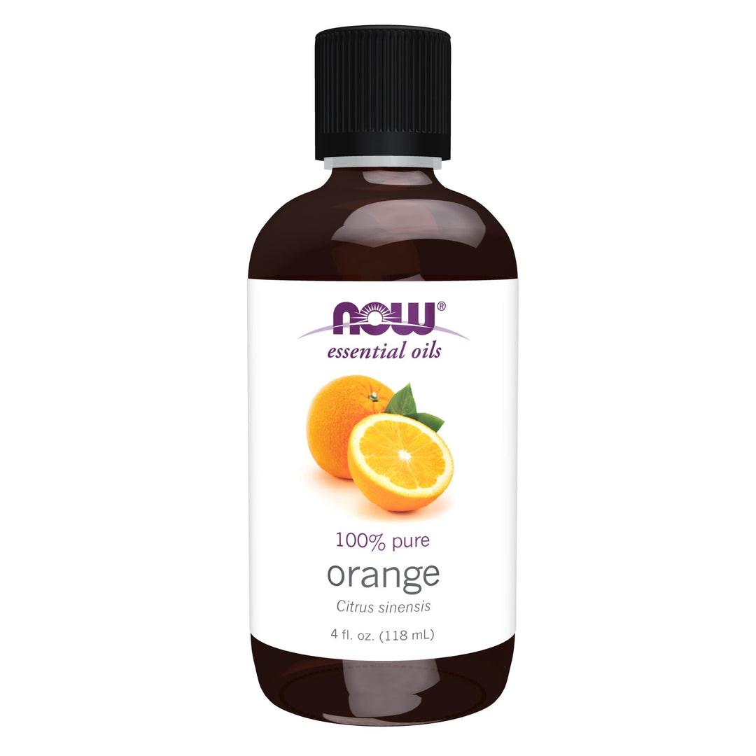 NOW Essential Oils, Orange Oil, Uplifting Aromatherapy 