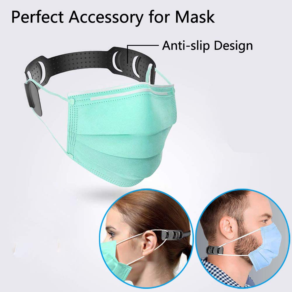 Adjustable Ear Strap Hook For Masks, Anti-Slip Comforta
